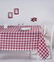 Hermia Mantel Kareli 220 Rojo a Cuadros